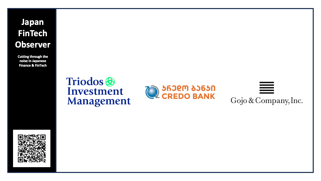 Gojo to acquire an additional 16.6% stake in JSC Credo Bank, bringing its ownership to 33.4%