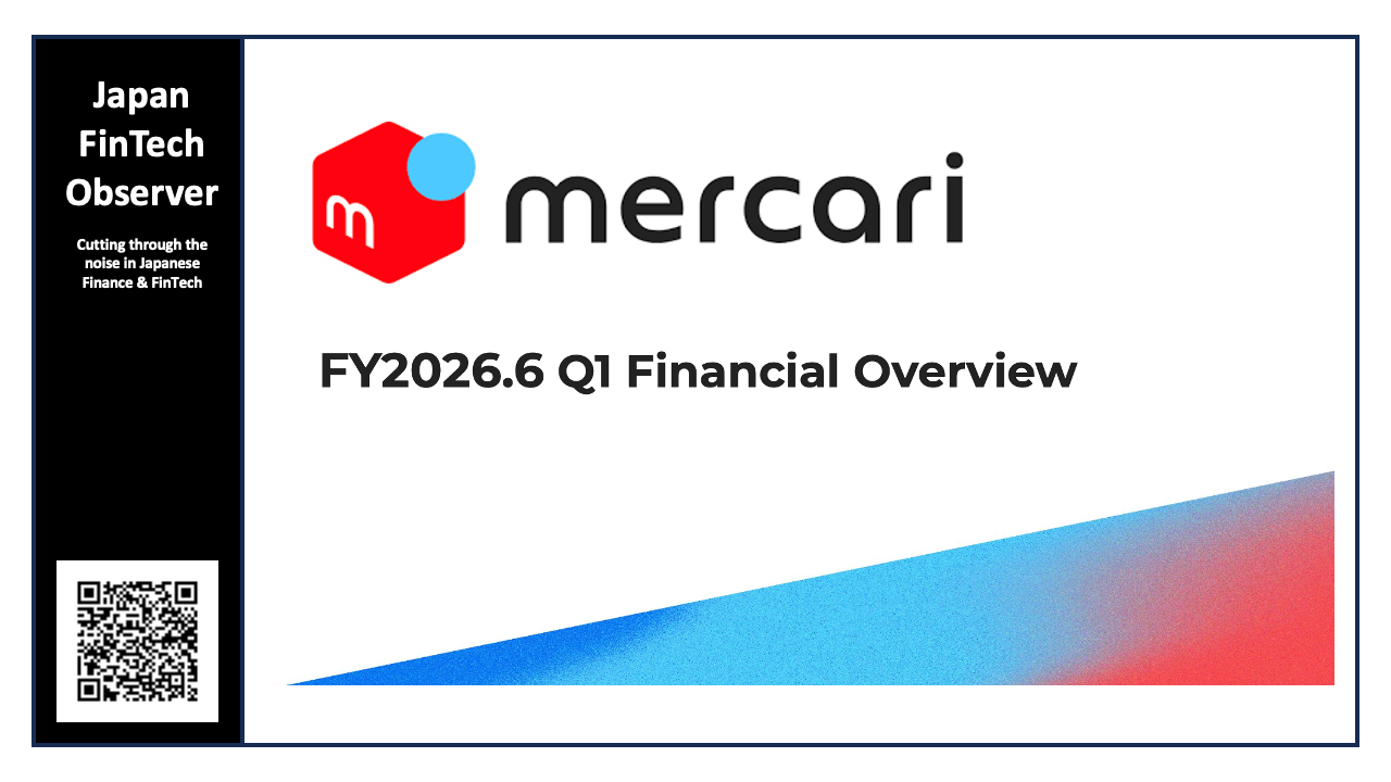 Mercari's First Quarter FinTech Results