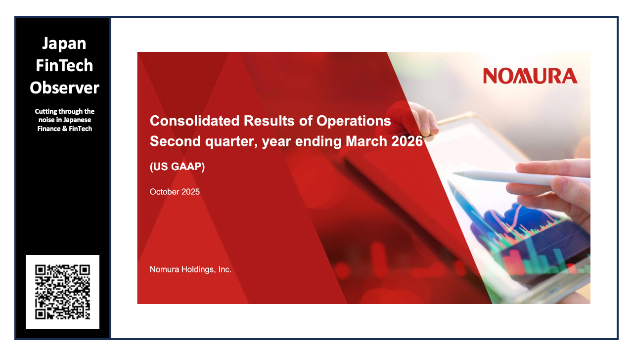 Nomura Reports Q2/FY2025 Results