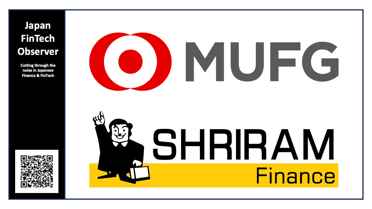 MUFG Invests in Shriram Finance, a Leading Non-Banking Financial Company in India