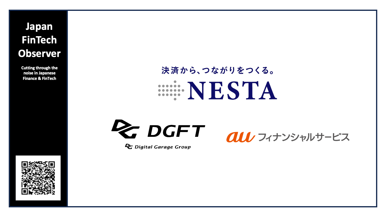 DG Financial Technology Ramps Up "NESTA" Operations, Targeting KDDI Group Payment Infrastructure