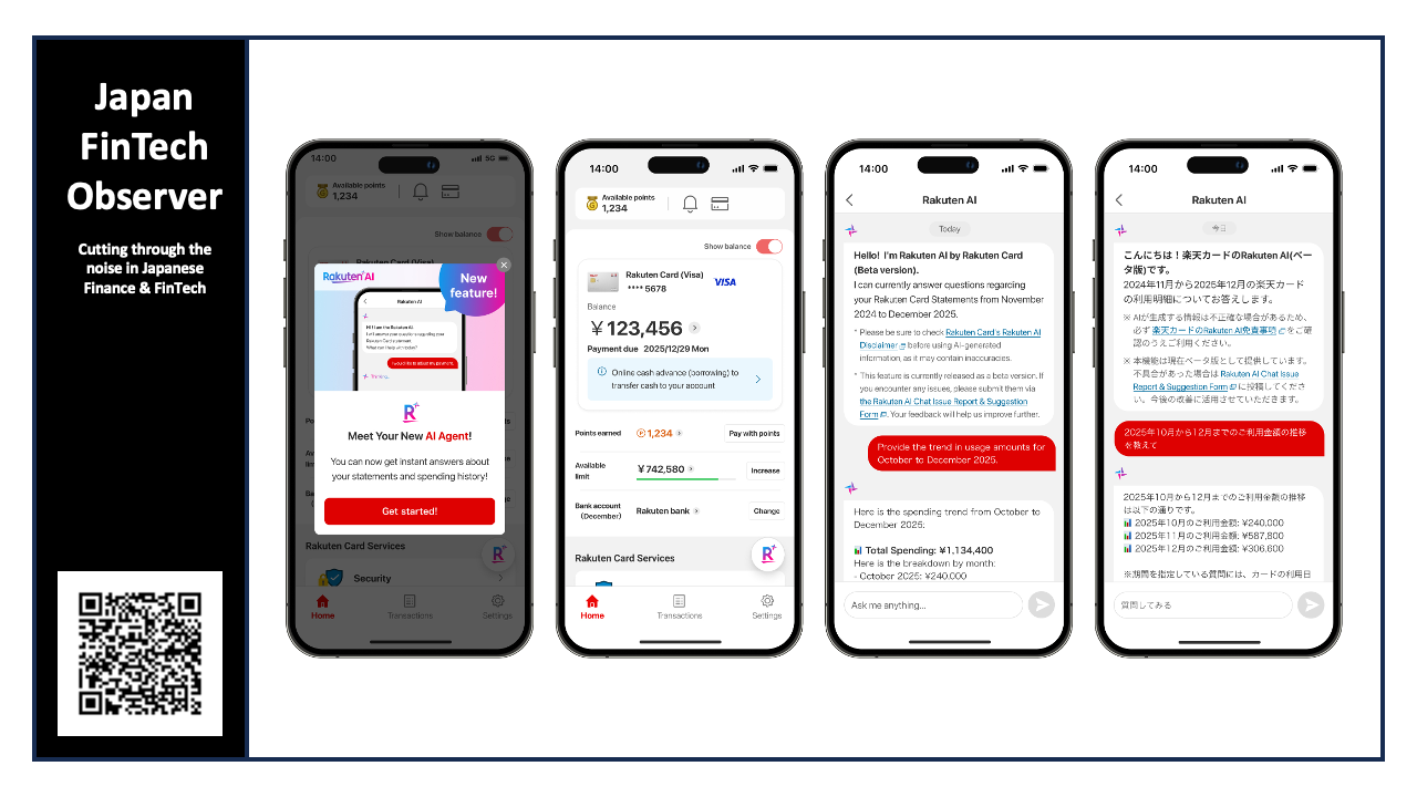 Rakuten Advances FinTech Strategy with Launch of AI-Powered Spending Assistant on Card Lite App