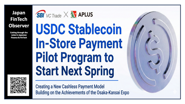 SBI VC Trade and Aplus to Pilot USDC Retail Payments in Japan