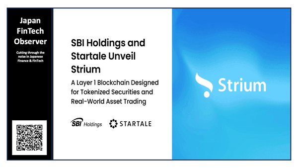 SBI Holdings and Startale Target $19 Trillion RWA Market with New Layer 1 Blockchain ‘Strium’