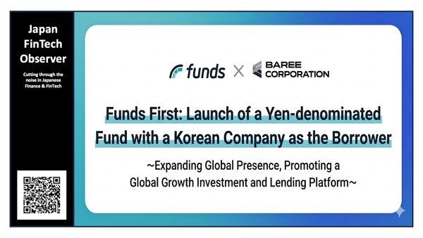 Tokyo FinTech Firm "Funds" Debuts in South Korea with Baree Mobility Investment Launch